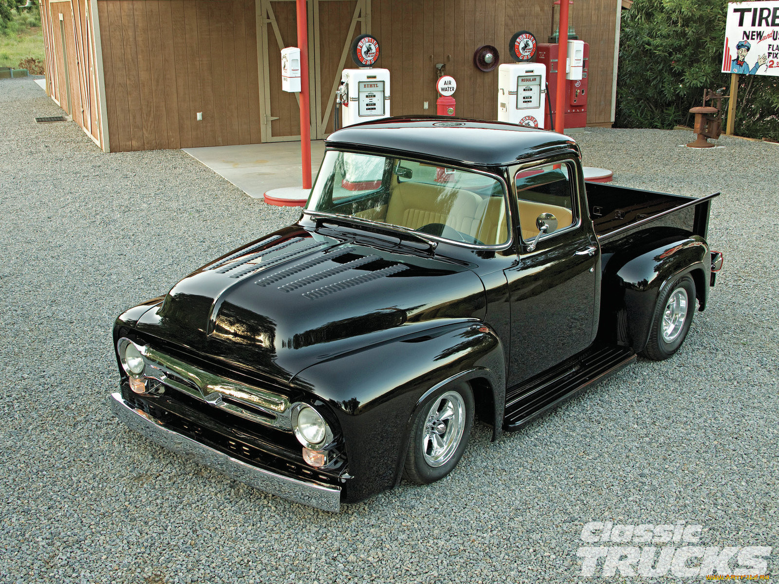 1956, ford, f100, , custom, pick, up